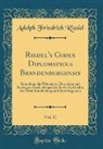 Adolph Friedrich Riedel - Riedel's Codex Diplomaticus Brandenburgensis, Vol. 11