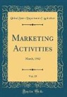 United States Department Of Agriculture - Marketing Activities, Vol. 15