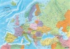 Freytag-Berndt und Artaria KG, Freytag-Bernd und Artaria KG, Freytag-Berndt und Artaria KG - Europa politisch, Poster 1:6 Mio., Metallbestäbt in Rolle, Planokarte