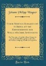 Johann Philipp Wagner - Ueber Merinos-Schaafzucht in Bezug auf die Erfordernisse der Wolle für Ihre Anwendung