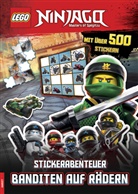 LEGO Ninjago - Stickerabenteuer - Banditen auf Rädern