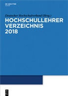 Deutscher Hochschulverband, Deutscher Hochschulverband - Hochschullehrer Verzeichnis - 2018/Band 1: Universitäten Deutschland