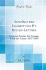 G. Ledos - Académie des Inscriptions Et Belles-Lettres