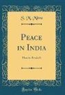 S. M. Mitra - Peace in India