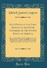 United States Congress - Acts Passed at the First Session of the Fifth Congress of the United States of America