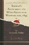 Unknown Author - Koehne's Zeitschrift für Münz-Siegel-und Wappenkunde, 1845, Vol. 5 (Classic Reprint)