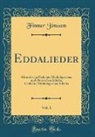 Finnur Jonsson, Finnur Jónsson - Eddalieder, Vol. 1