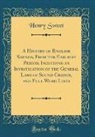 Henry Sweet - A History of English Sounds, From the Earliest Period, Including an Investigation of the General Laws of Sound Change, and Full Word Lists (Classic Reprint)