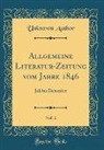 Unknown Author - Allgemeine Literatur-Zeitung vom Jahre 1846, Vol. 2