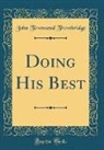John Townsend Trowbridge - Doing His Best (Classic Reprint)