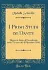 Michele Scherillo - I Primi Studi di Dante