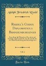 Adolph Friedrich Riedel - Riedel's Codex Diplomaticus Brandenburgensis, Vol. 2