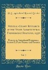 U. S. Agricultural Research Service - Federal-Grant Research at the State Agricultural Experiment Stations, 1958, Vol. 2: Projects on Agricultural Economics; Section D, Farm Finance and Ta