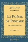Alfred Croiset - La Poésie de Pindare