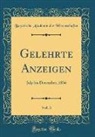 Bayerische Akademie Der Wissenschaften - Gelehrte Anzeigen, Vol. 3