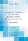 L. Geiger - Magazin für Pharmacie und die Dahin Einschlagenden Wissenschaften, 1830, Vol. 30