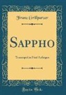 Franz Grillparzer - Sappho