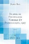 Pierre Janet - Journal de Psychologie Normale Et Pathologique, 1907, Vol. 4 (Classic Reprint)