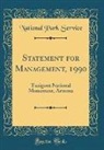 National Park Service - Statement for Management, 1990