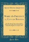 Boston Election Department - Ward 16-Precinct 1, City of Boston