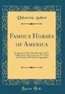 Unknown Author - Famous Horses of America