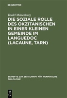 Trudel Meisenburg - Die soziale Rolle des Okzitanischen in einer kleinen Gemeinde im Languedoc (Lacaune, Tarn)