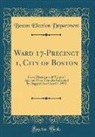 Boston Election Department - Ward 17-Precinct 1, City of Boston