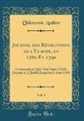 Unknown Author - Journal des Révolutions de l'Europe, en 1780 Et 1790, Vol. 1