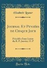 Elisabeth Leseur, Élisabeth Leseur - Journal Et Pensées de Chaque Jour