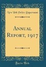 New York Police Department - Annual Report, 1917 (Classic Reprint)