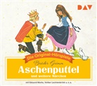 Jacob Grimm, Wilhelm Grimm, Felicitas Kuhn, Volker Lechtenbrink, Eduard Marks, u.v.a.... - Aschenputtel und weitere Märchen, 1 Audio-CD (Audio book)