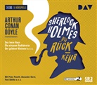 Arthur Conan Doyle, Hans Clarin, Peter Pasetti, u.v.a., Elmar Wepper - Sherlock Holmes 4 - Die Rückkehr, 3 Audio-CDs (Audio book)