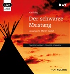 Karl May, Martin Seifert - Der schwarze Mustang, 1 Audio-CD, 1 MP3 (Hörbuch)