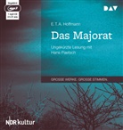 E T A Hoffmann, E.T.A. Hoffmann, Hans Paetsch - Das Majorat, 1 Audio-CD, 1 MP3 (Audio book)