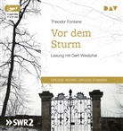 Theodor Fontane, Gert Westphal - Vor dem Sturm, 2 Audio-CD, 2 MP3 (Audiolibro)