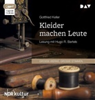 Gottfried Keller, Hugo R. Bartels - Kleider machen Leute, 1 Audio-CD, 1 MP3 (Hörbuch)