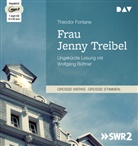 Theodor Fontane, Wolfgang Büttner - Frau Jenny Treibel, 1 Audio-CD, 1 MP3 (Audio book)