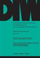 Klaus-Dietric Bedau, Klaus-Dietrich Bedau, Jürge Boje, Jürgen Boje, Jürgen u a Boje, Doris Gladisch... - Niveau und Struktur der verfügbaren Einkommen und des privaten Verbrauchs in den neuen Bundesländern.
