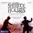 Andrew Lane, Jona Mues - Young Sherlock Holmes - Tödliche Geheimnisse & Daheim lauert der Tod, 6 Audio-CDs (Hörbuch)