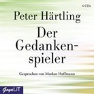 Peter Härtling, Markus Hoffmann - Der Gedankenspieler, 4 Audio-CDs (Audio book)
