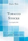 U. S. Agricultural Marketing Service - Tobacco Stocks