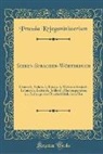 Prussia Kriegsministerium - Sieben-Sprachen-Wörterbuch