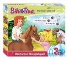 Bibi & Tina - Die Ponys sind los, 3 Audio-CD (Audio book)