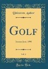 Unknown Author - Golf, Vol. 2