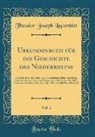 Theodor Joseph Lacomblet - Urkundenbuch für die Geschichte des Niederrheins, Vol. 2