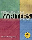 Elizabeth C. Long - Resources for Writers, with Readings