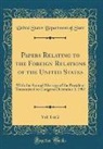 United States Department Of State - Papers Relating to the Foreign Relations of the United States, Vol. 1 of 2