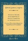 United States Congress - Hearings Before Subcommittee of House Committee on Appropriations