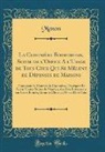 Menon Menon - La Cuisinière Bourgeoise, Suivie de l'Office A l'Usage de Tous Ceux Qui Se Mêlent de Dépenses de Maisons