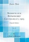 Oscar Uhlworm - Beihefte zum Botanischen Centralblatt, 1903, Vol. 13